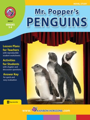cover image of Mr. Popper's Penguins